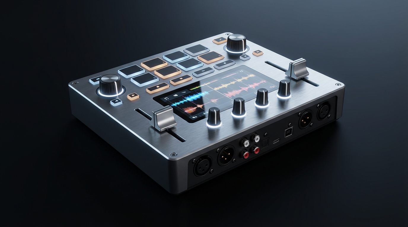 AlphaTheta DJ booth effects hardware