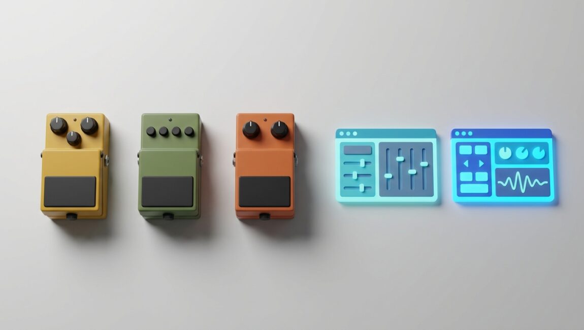 BOSS pedals and plugin windows