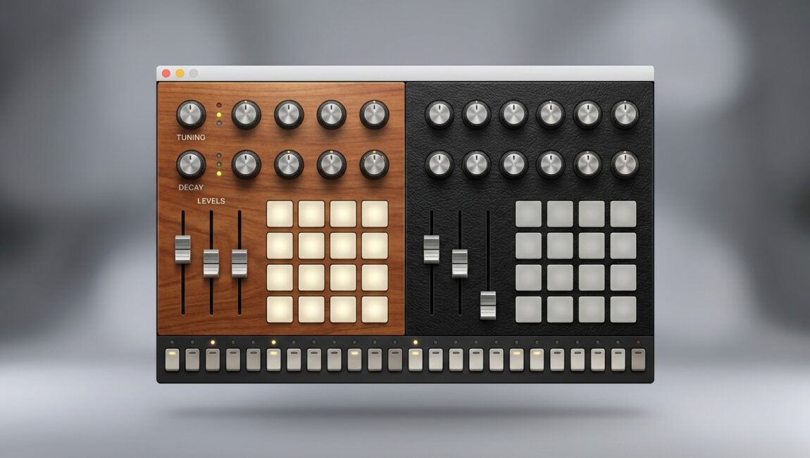 CR-78 Software Rhythm Composer interface