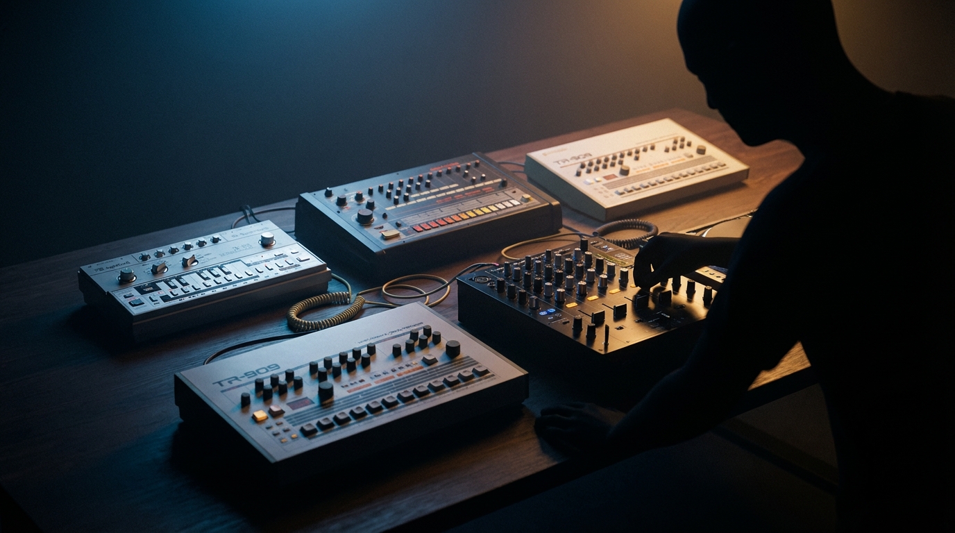 Plastikman gear still life