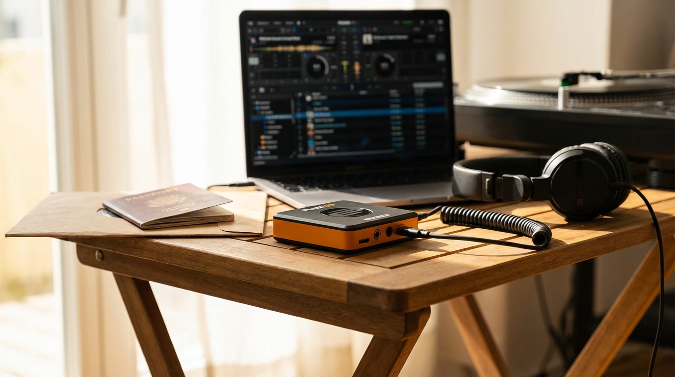 Reloop Flux Go travel lifestyle image