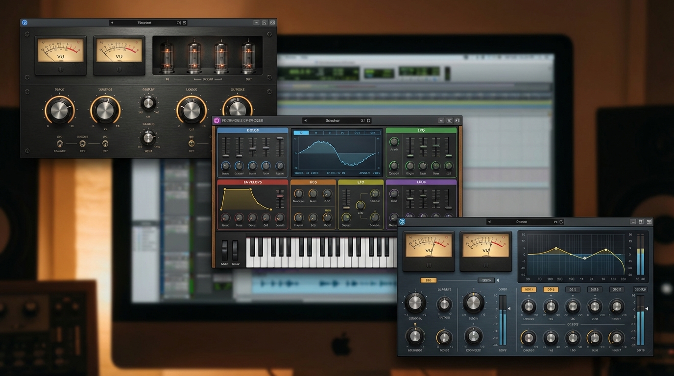 Softube Producer Collection UI showcase